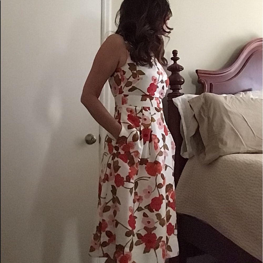 A-Line Midi Dress
